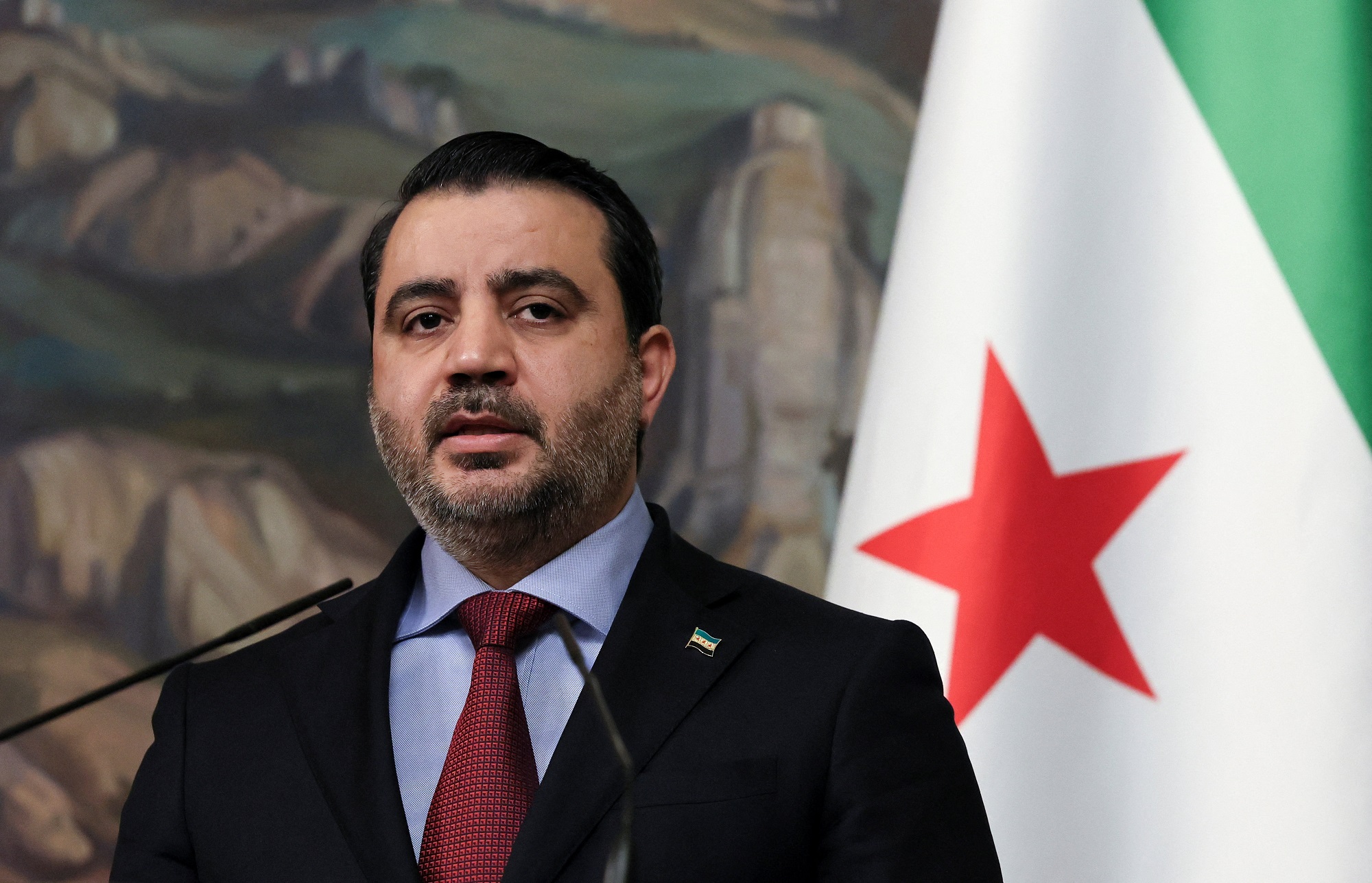 وزير الخارجية السوري يشكر الملك وولي العهد على استضافة نقاشات حول مستقبل سوريا