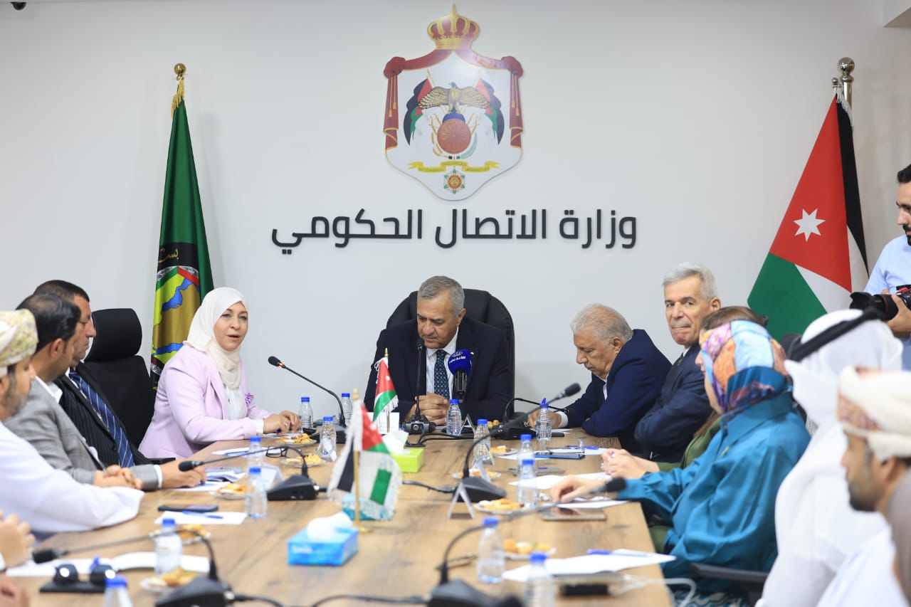 وزارة الاتصال الحكومي تستقبل وفدا من وكالات الأنباء الخليجية