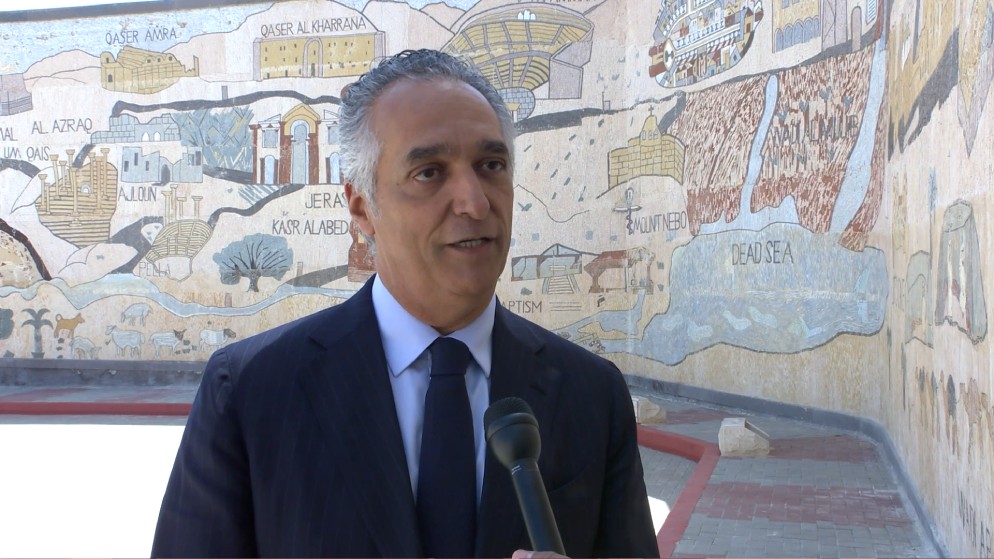 وزير السياحة: انتهاء المرحلة الأولى من مشروع مسار درب الحج المسيحي في مأدبا