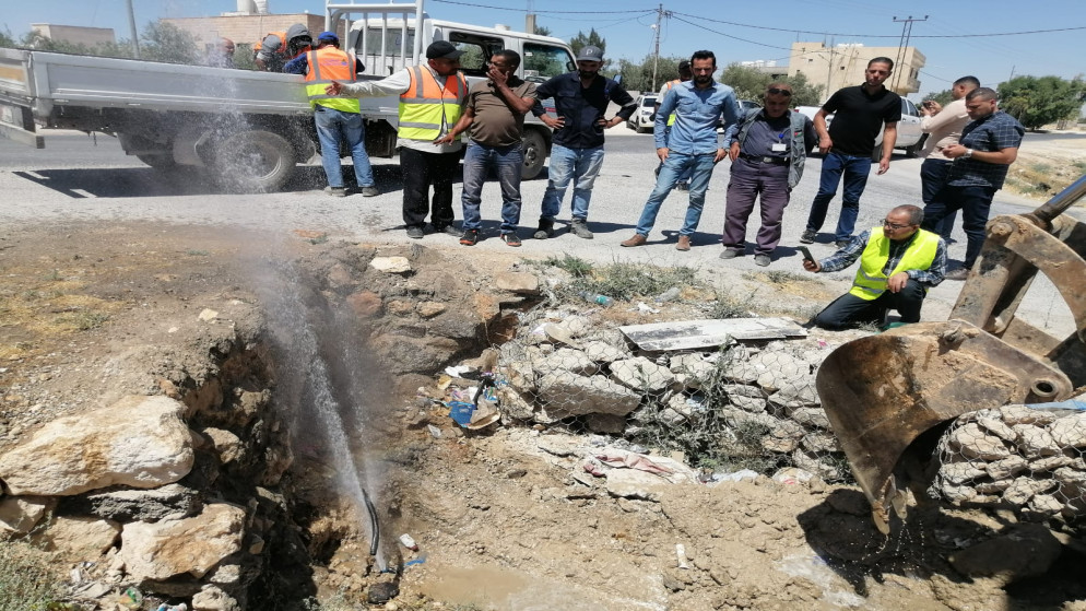 المياه: ضبط اعتداءات بالحلابات والضليل وحفارات مخالفة في جرش والمفرق
