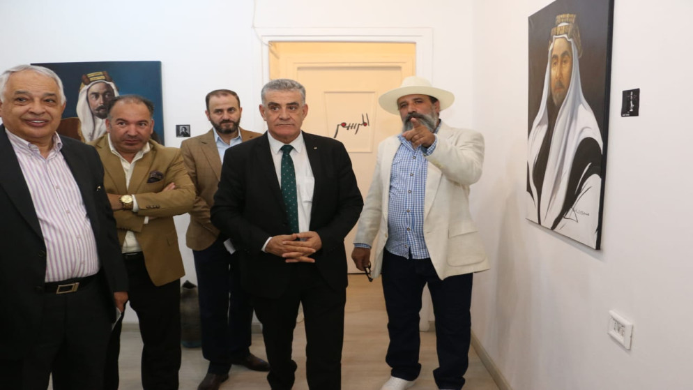 افتتاح معرض فني وتاريخي يوثق مسيرة الملك المؤسس 
